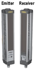 Banner Engineering Safety Light Screen Receiver; 900mm Defined Area; 5mm Resolution; 4m Range; 12-30VDC; w/ Modbus RTU